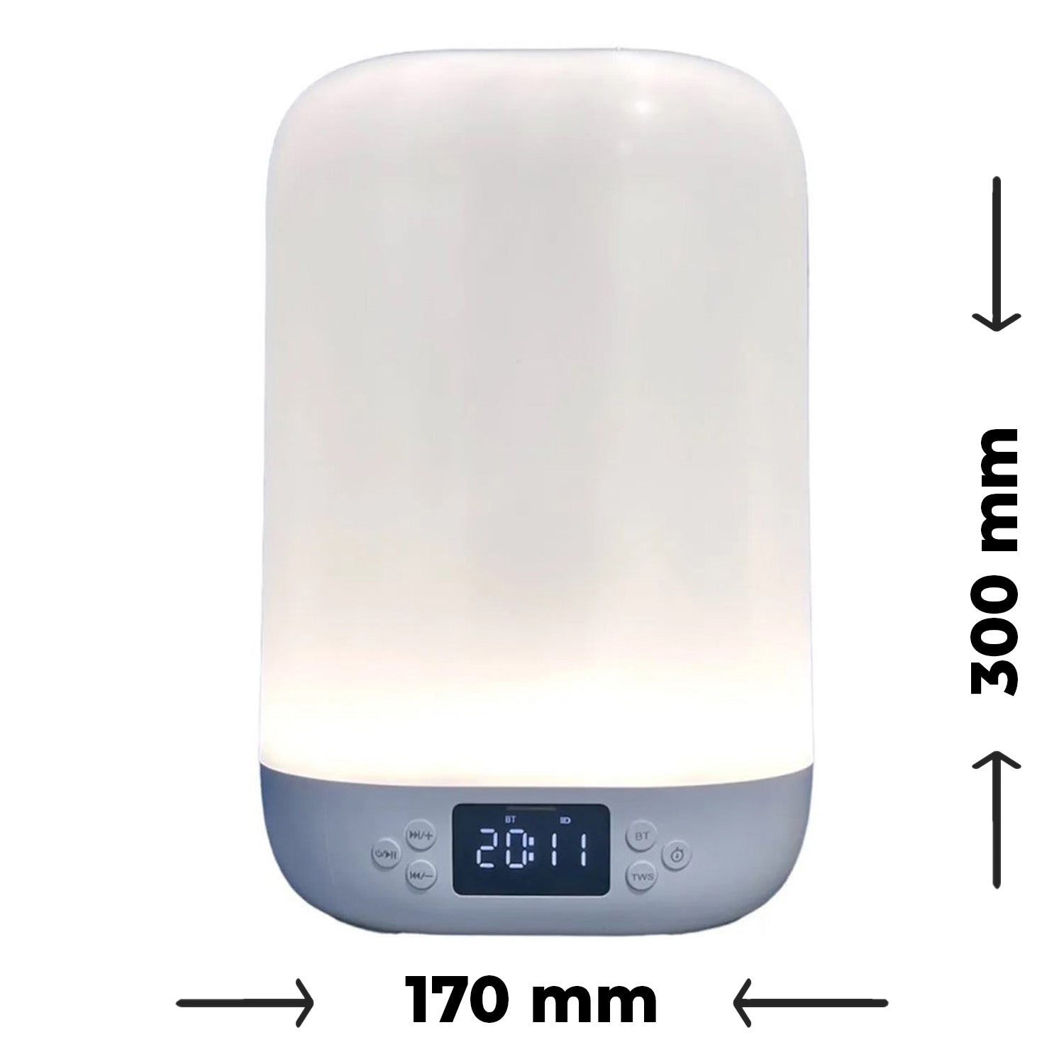 Musky Led Display Alarm Clock With Bluetooth Speaker Musky Led Display Alarm Clock With Bluetooth Speaker